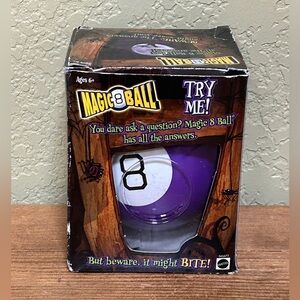Halloween Purple Magic 8 Ball Game Spooky Answers Toy Target Exclusive BRAND NEW